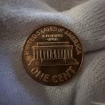 1969 S Lincoln Memorial Cent BU RED DDO