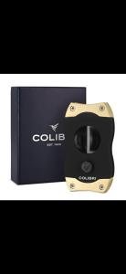 Colibri Cat Eye V-Cut Cutter Black Gold