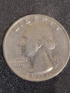 1974 Washington Quarter Error Coin, No Mint Mark