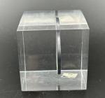 Apollo 11 Moon Landing Silver Medallion Paperweight