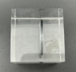 Apollo 11 Moon Landing Silver Medallion Paperweight