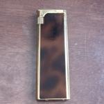Sleek Vintage Colibri Black and Gold Lighter