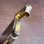 Sleek Vintage Colibri Black and Gold Lighter