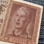 WW2 German 5 Mark Banknote - 1942 Currency