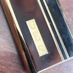 Sleek Vintage Colibri Black and Gold Lighter