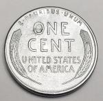 1943 P Lincoln Steel Wheat Penny - AU