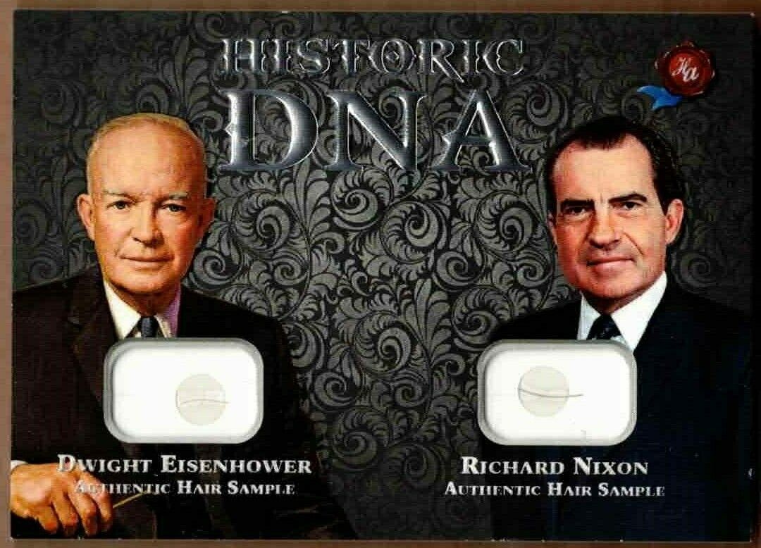 2021 Historic Autographs: Dwight Eisenhower Richard Nixon Relic