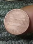 1974 Lincoln Memorial Penny No Mint Mark