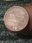 1974 Lincoln Memorial Penny No Mint Mark