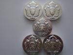 Set of 5 Scottsdale Mint Silver Stackers