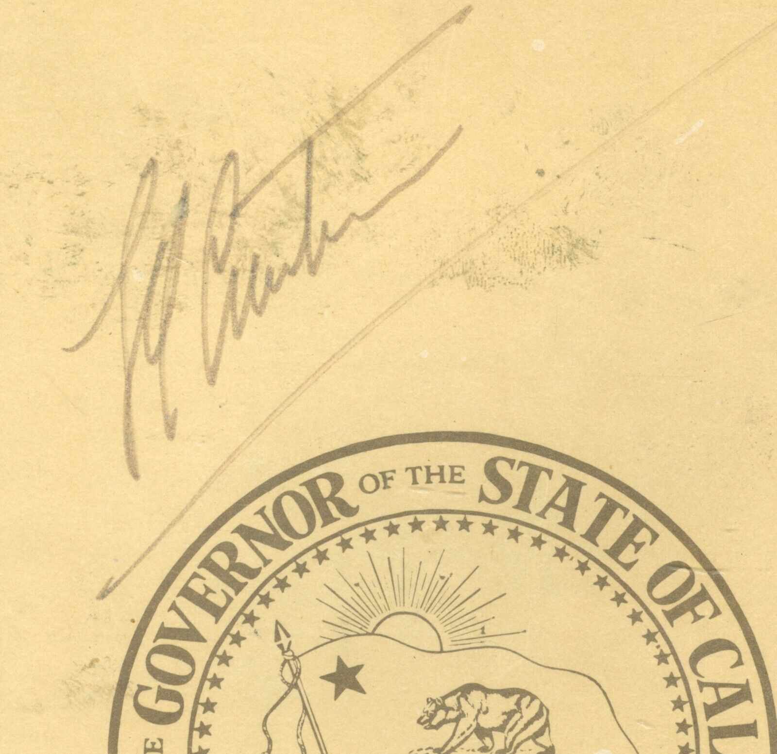 Jacques-Cousteau 1980 Signed Prayer Breakfast with Gov Brown