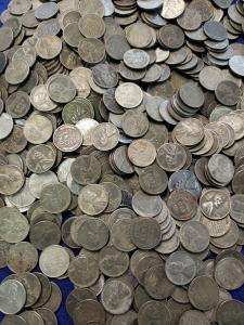 1943 Lincoln Wheat Cents - 50 Steel Coins