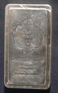 Scottsdale Silver 10 oz .999 Fine Silver Bar
