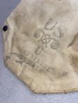 WW2 Military Gas Mask Bag - Vintage Collectible