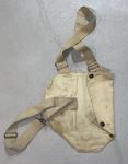 WW2 Military Gas Mask Bag - Vintage Collectible