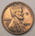 1955 Lincoln Wheat Penny 'Poor Man's Doubled Die