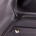 Brown Hermes Birkin Handbag with Gold Hardware