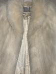 Vintage Beige Cream Fox Fur Women’s Coat
