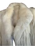 Z Saga Fox Faux Fur Coat with Fluff Collar