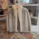 Blonde Mink Avanti Fur Jacket, Size M