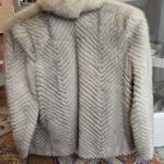 Blonde Mink Avanti Fur Jacket, Size M