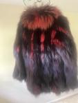 Stunning Saga Fox Real Fur Collectible