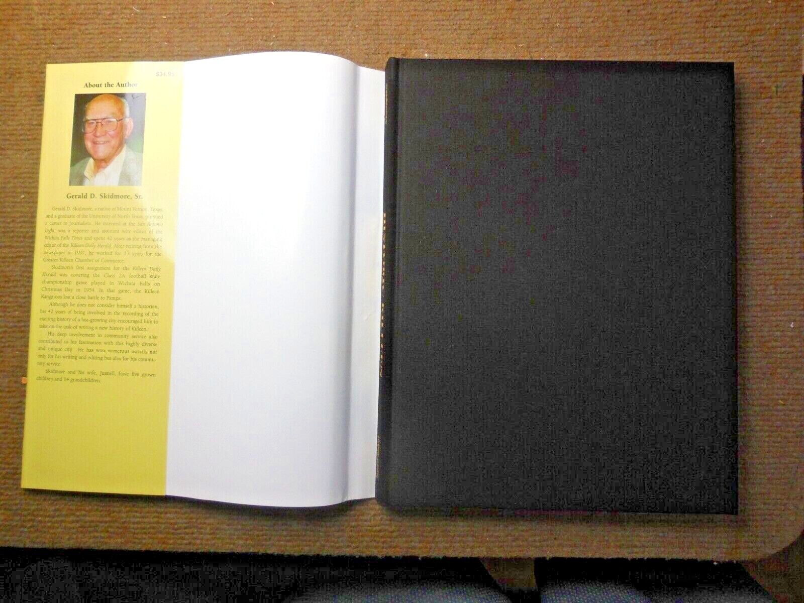 Signed Illustrated Texas History Book Killeen