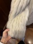 Vintage Blue Arctic Fox Fur Jacket Size S