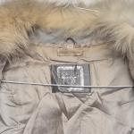 Vintage Fox Fur Coat with Silver Tag, Size M