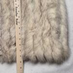 Vintage Fox Fur Coat with Silver Tag, Size M