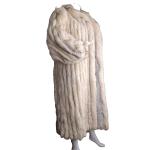 Saga Fox Full-Length Vintage Fur Coat and Hat