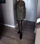 Gorgeous Vintage Saga Fox Real Fur Coat