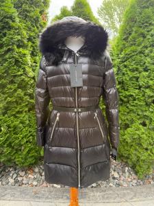 Andrew Marc Saga Furs Black Down Puffer Jacket