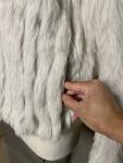 1960s Blue Fox Fur Jacket - Size Medium