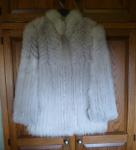 Vintage SAGA Fox Fur Jacket for Women, Small