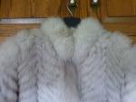 Vintage SAGA Fox Fur Jacket for Women, Small