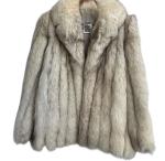 Blue Fox Fur Jacket Coat for Saga Collectibles