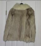 Mid-Length Fox Fur Jacket in Size Medium