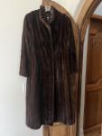 1983 Vintage Saga Mink Women's Brown Fur Coat