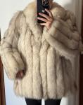 Blue Fox Fur Jacket Coat for Saga Collectibles