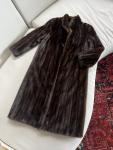 1983 Vintage Saga Mink Women's Brown Fur Coat