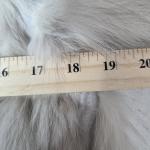 Vintage Saga Fox Fur Coat with Pockets