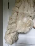 Vintage Norwegian Fox Fur Coat Jacket - Medium