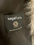 Stylish Real Fox Fur Jacket from Saga