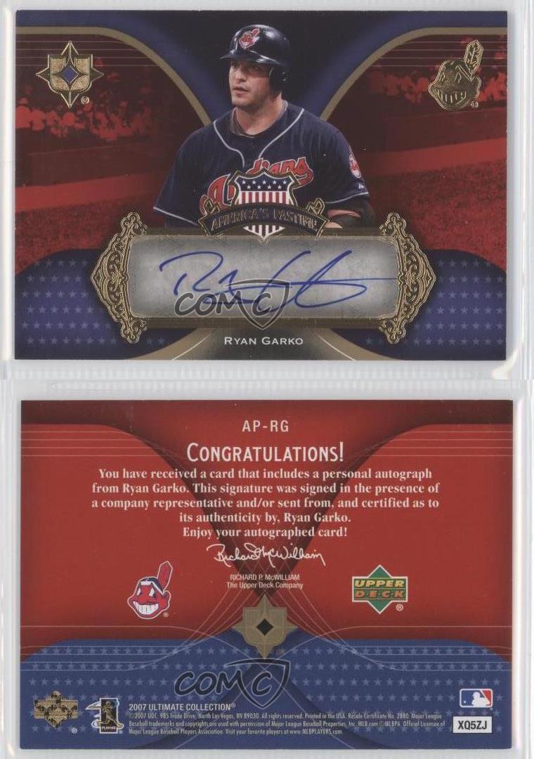 2007 Garko America's Pastime Ultimate Collection #AP-RG