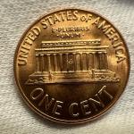 1969 S Lincoln Memorial Cent - Double Die Reverse