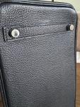 Hermes Birkin 30 Black Taurillon Clemence Bag