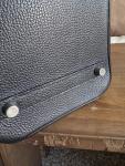 Hermes Birkin 30 Black Taurillon Clemence Bag