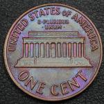 1972 Lincoln Memorial Cent Doubled Die DDO#1