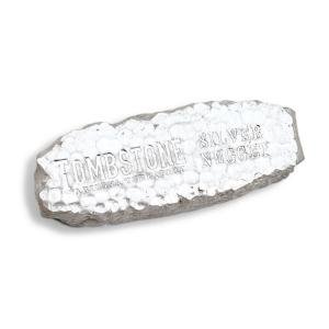 Scottsdale Mint 10oz Fine Silver Tombstone Nugget Bar